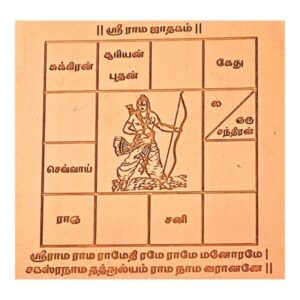 Ramar Jathagam Yantra, ராமர் ஜாதகம் யந்திரம்