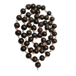Karungali Malai - Copper, 10mm, 54 Beads, Height – 16 Inches