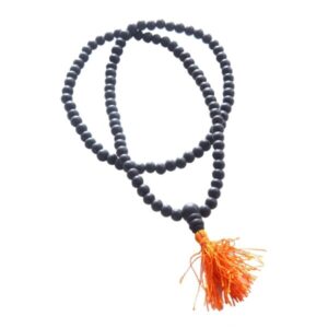 Karungali Malai – கருங்காலி மாலை 108 Beads, Bead Size – 10mm, Height – 19.5 Inches.